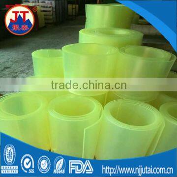 Shore A80 hardness yellow Polyurethane PU roll sheet