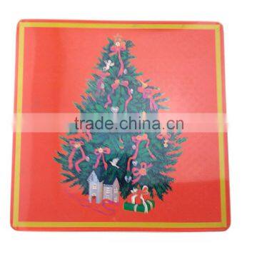 painted tin tray,serving tin tray,fruit tin tray