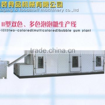 JJT-II double-colour square chewing gum production line,food machine