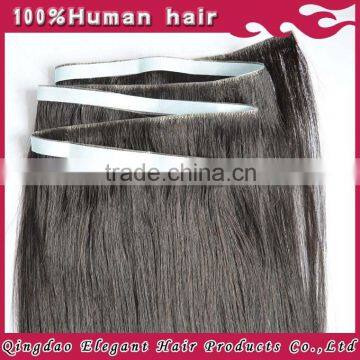 Hot Selling 14-26inch Soft Brazilian Remy Human Hair pu Skin Weft Hair Extensions photo-5