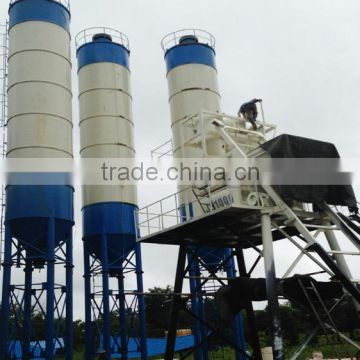 yhzs50 samll concrete plant cememt mixing for construction use