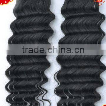 deep wave virgin weaving 100% human hair,virgin hair extension,brazilian virgin hair