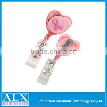 High quality mini heat transfer id badge holder lanyard