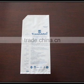 White ldpe special medicine plastic bag for liquid