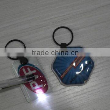 2016 Newly product led keychain light/ led keyring/ soft pvc keychain keychain led squeeze light