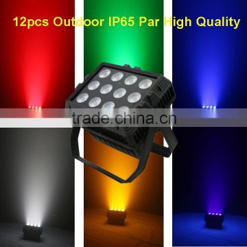 Outdoor Led Par 12PCS 15W 6in1 Wireless DMX waterprof IP65 led flood light