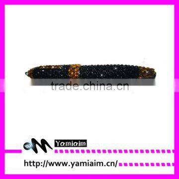 Popular wholesale fashion colorful bling gift rhinestone pen cute ball pen