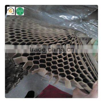 Low cost paper honeycomb core for pallet, carton, panel, door, package