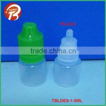 3ml LDPE Long Nozzle Dropper Bottle With Childproof Safety Cap TBLDES-1-3ML photo-2