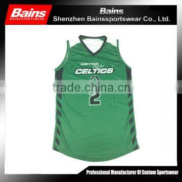 basketball jersey green color/green basketball jersey/basketball jersey color green