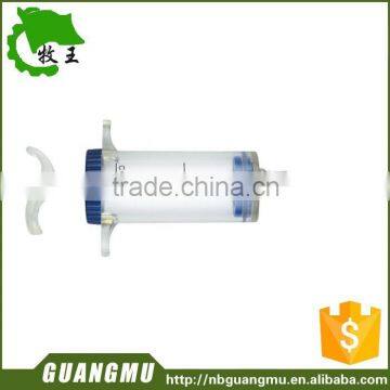 TPX material unadjustable 100 ml veterinary injector