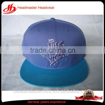 Custom size 9 blank hip hop embroidery fitted snapback hats wholesale