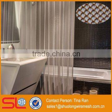 Cascade coil Serenity decorative metal mesh curtains