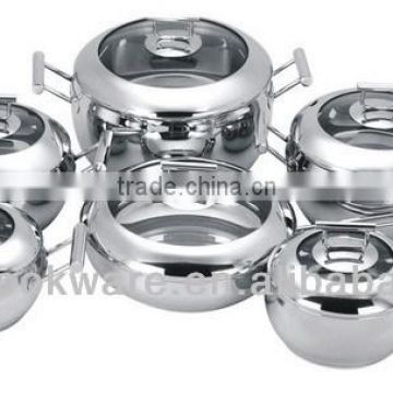 12Pcs Stainless Steel cookware apple shape design