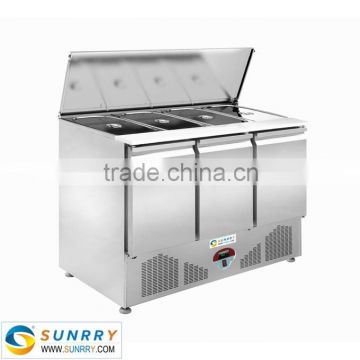 High Quality Pizza Prep Table Refrigerator Work Table