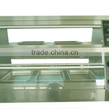 wall glass display showcase ,glass food warmer display showcase