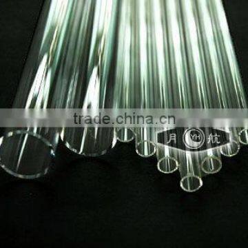 Transparent Clear Quartz Glass Tube