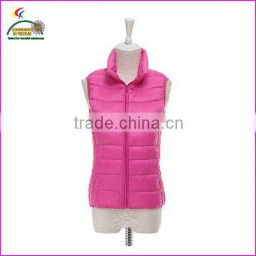 Women's fashionable down vest