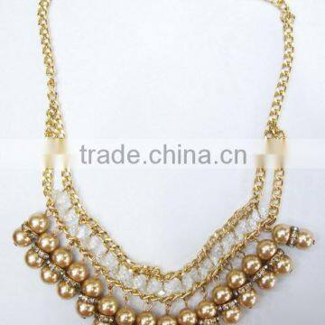 Imitation Pearl Fashion Jewelry Necklace