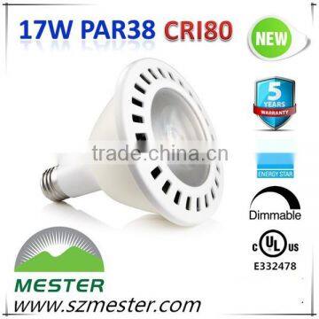 1200lm Energy Star UL Listed 17W COB LED PAR38