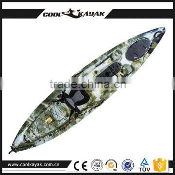 No Inflatable Fishing Boat White Water Sea Sit on Top Paddle Kayak photo-2