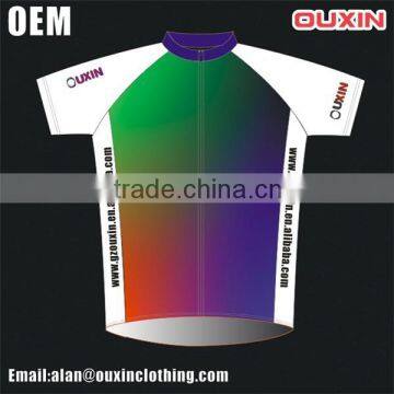 OEM China factory sublimaiton cycling jersey paypal