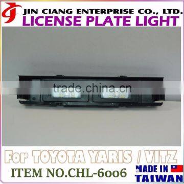 Car Specific FOR TOYOTA VITZ License Plate Frame LICENSE PLATE LIGHT photo-5
