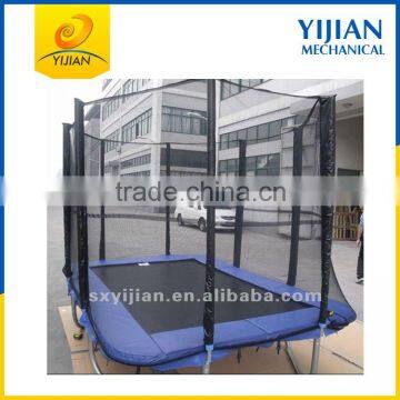 Shaoxing Yijian Small MOQ Indoor&Outdoor rectangle trampoline long Size