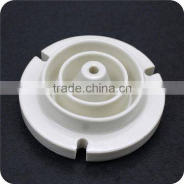 High Performance Ceramic Heating Insulator Glazing Steatite Ceramic Bottom Plate photo-3