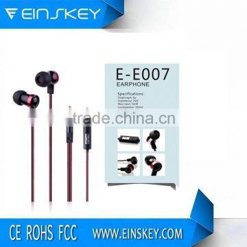 Best quality stereo super bass earphones for mp3/mp4 player earbuds