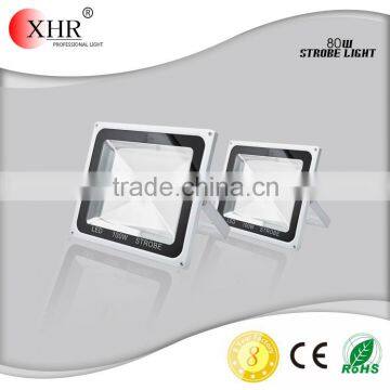 China LED Equipments Producing 80W/100W Outdoor LED Strobe Flood Light For Party City Lighting