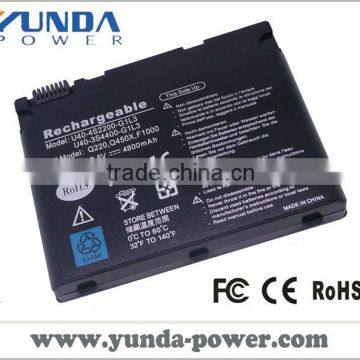 Brand New 6 cells 4800mah laptop battery for Hasee Q213 Q220 Q450 Q540 Series U40