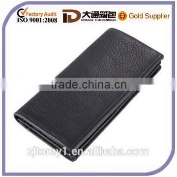 Black Long Wallet Men Wholesale Money Purse