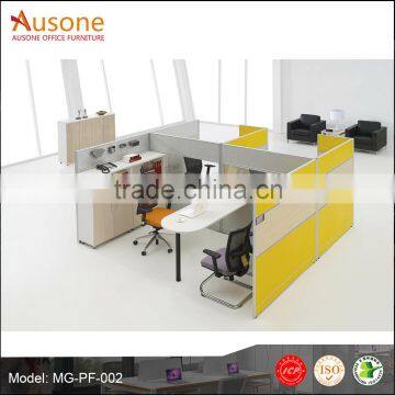 latest office furniture custom made OEM aluminum low partition modern cubicle office modular