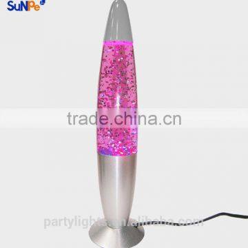 Cheap Price Indoor Fancy Colored Glass Glitter Table Lamp