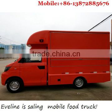 CLW hot sale fast food truck from China