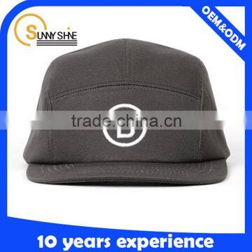 Wholesale High Quality Cool 5 Panel Caps 3D Embroidery Baseball Caps