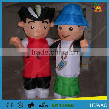 customized pvc inflatable advertising, inflatable model for promotion