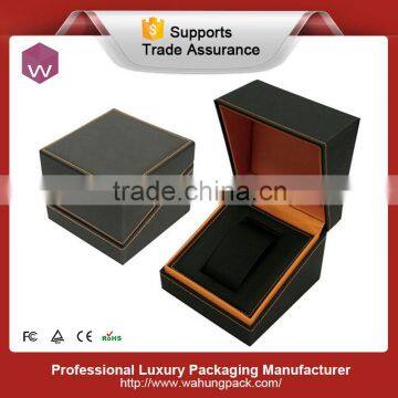 watch packaging case watch PU box with pillow