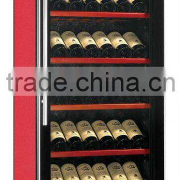 84 bottles hot sell display wine cooler