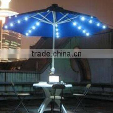 Solar Umbrella With LED Lights