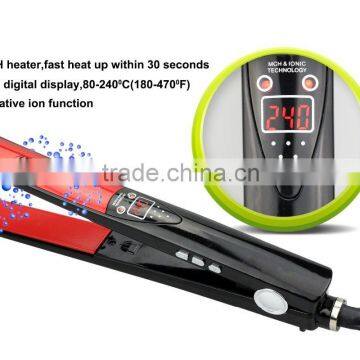 1 Inch MCH Heater, Fast Heat up Within 30 Seconds With Flexible Floating Plate Hair Flat Iron photo-2