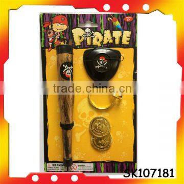 skull pirate telescope pirate coins for Halloween