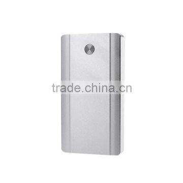 OEM 10000mAh aluminium cheap rechargeable external battery charger mobile phone with IOS9001 certification