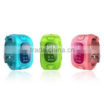 New Arrival 0.96" OLED Screen Children Safety Smart Watch GPS Tracker for Kids Bracelet with Google Map SOS Alarm GSM GPRS