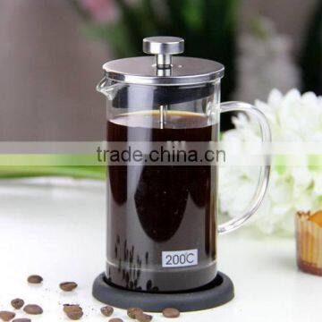 hot sale high quality bulk glass coffee pot