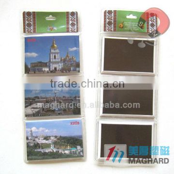 79x54*3.0mm iron fridge magnet tourist gifts