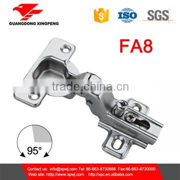 two way cabinet furniture spring hinge with 105 degree open barrel door hinge type