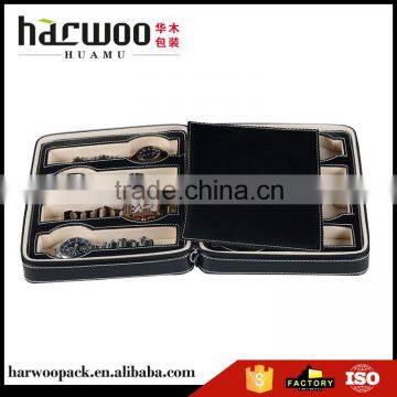 Newest sale trendy style irregular leather watch box manufacturer sale                        
                                                                                Supplier's Choice