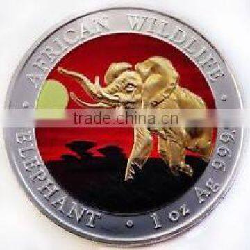 Customized 2D Metal Coin Gift High Polishing Promotion Enamel Cheap Wholesale Souvenir Coin